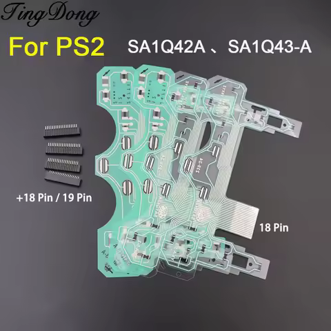 1/2/5PCS 18Pin Ribbon Circuit Board Joystick Flex Cable Conductive Film For PS2 Controller SA1Q42A S