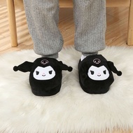 Cartoon Cartoon Kuromi Cotton Slippers Cute Anime Doll Plush Slippers Home Ears Moving Cotton Slippe
