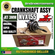 NVX155 NVX V1/V2 & NMAX 155 V2 100% BRT CRANKSHAFT Jet Rod 3.05mm Total 6.1MM New UPGRADE VERSION NO