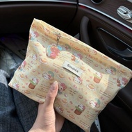 Clutch bag ns cat girl large-capacity cosmetic bag Portable Small Object Storage bag Travel Earphone