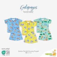 VELVET 3 PCS Newborn Short Suit 3pcs STARLIGHT MIGHTY ROAR