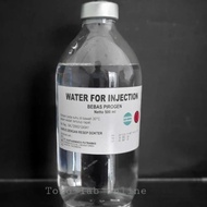new stock !!! Water For Injection / Aqua Pro Injeksi / Air Murni Steril bebas pyrogen / Aquadest ata