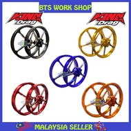 ENKEI KING DRAG FORGED SPORT RIM 505 Y15ZR LC135 5S Y125Z Y125ZR FG505 SET WITH BUSH AND HUB SET 160X160-17