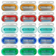 4X/8X Waterproof Trailer 24V Truck Side Marker Light External Lights Indicator Lamp Warning Tail Li