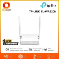 TPLINK TL-WR820N 300Mbps Multi-Mode Wi-Fi Router - Official 1 Year Guarantee