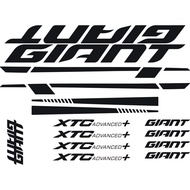 GIANT XTC FRAME DECALS