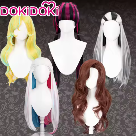 IN STOCK Draculauraa Ulaa/Clawdeenn Woll/Lagoonaa Bluee/Abbeyy Bominablee/Frankiee Steinn Wig Anime 