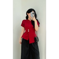 WANDA TOP Women's Top/ Asymmetrical Top/