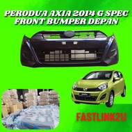 Fastlink Perodua Axia / Axia Se 2014 No Front Grille Front Bumper Plastic PP Material Plastik 100% N