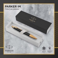 Premium signature pen, Parker IM 2017 Premium Black ballpoint pen with gold