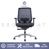 🇸🇬6.6🔥 Ergoseat 🛠Free Instalation Black Office Chair Ergonomic Computer Chair Home Study Chairs- Free Delivery 🚚