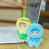 SQ4 Sixteen Personality Types MBTI Plush Toy Silicone Face Mini Pendant Gift Doll Figurine QS4