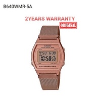 2YEARS WARRANTY Casio Women's Watch Digital B640WMR-5A Rose Gold  B640WMR-5ADF B640WMR-5 B640WMR B64
