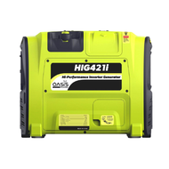 Oasis HIG421i Hi-Performance Inverter Generator เครื่องปั่นไฟพกพาระบบไฟฟ้า เครื่องปั่นไฟมีล้อลาก