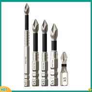 【STAR】 3/4/5pcs Cross Magnetic Screwdriver Bit  Alloy