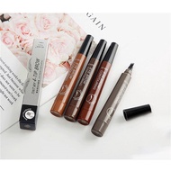 4 Point Eyebrow Pencil 4 Prong Tip Eyebrow Pen 4 Fork Eyebrow Pencil Waterproof Liquid Eyebrow Penci
