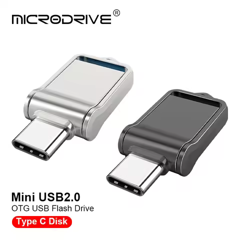 USB Flash Drive 2.0 USB C OTG Pendrive 16GB 128 64 32 GB For Xiaomi Redmi5 For S9 Plus Note 9 Memory