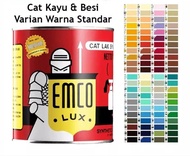 emco cat kayu&amp;besi 29 merah anggur 1/2kg