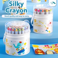48 Colour Crayon For Kids Non Dirty Non Toxic Oil Pastel Drawing kids drawing set buncho crayon mura