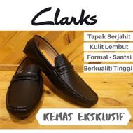 (READY STOCK) 🔥HOT🔥 Clarks Loafer Kasut Lelaki Men Shoes Kulit Majlis Santai Pejabat Formal Casual B