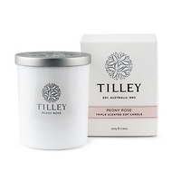 澳洲Tilley皇家特莉原裝微醺大豆香氛蠟燭-牡丹玫瑰