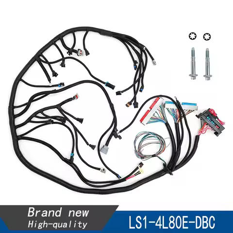 LS1 4L80E DBC Stand Alone Wire Harness for 1997-2006 LS 4.8 5.3 6.0L Vortec Drive by Cable Professio