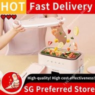 Joyoung Double Layer Electric Heating Lunch Box 1.5L Cooking Lunch Box FH550 Water Free Electric Lun