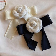 VALEX Black Ribbon Pin, Awareness Melanoma Cancer Black Bow Brooch Pin, Sweet Breast Cancer Lapel Pi