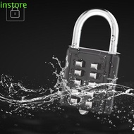 INSTORE Padlock Durable 8 Digits For Luggage Suitcase Cupboard Combination Password Lock