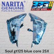 FRONT TURN SOUL GT125 FRONT WINKER SOUL GT125 BLUE CORE FRONT TURN SIGNAL SOUL GT125