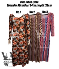 Clear Stock Offer RM6‼️8011 Muslimah Long Dress Jubah Lycra