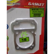 BLOCK GASKET WAVE-110 (ALUMINIUM-4.00MM-60MM)