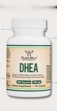 Double Wood DHEA 100mg – 180 Capsules