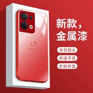 Suitable for opporeno8 Phone Case New Style reno8pro Liquid Glass Hard Shell Reno8pro+Influencer Uni