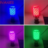 IVANES Corn Bulb Lamps, Small 5W 10W LED Light Bulb, Spot Lamp Colorful Red/Blue/Green/Yellow E27 Spot Lamp Indoor Lighting