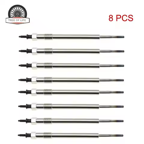 4/8X Engine Glow Plugs 4.4V For Ford Transit Tourneo Custom Ranger 2.2 TDCI Mazda BT50 2.2L 1717631 