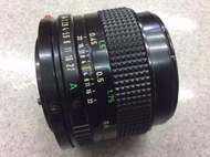 【明豐相機維修 ][保固一年] 美品級 Canon FD 50mm F1.4 大光圈 便宜賣 nex a7