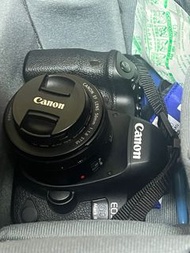 Canon 6D mark 2連50mm 1:1.8 STM鏡頭(有盒）