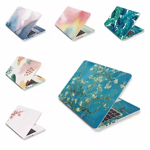 DIY Laptop Stickers Skins A+C Side Waterproof Notebook Computer Decor PVC for Macbook /HP / Dell / L