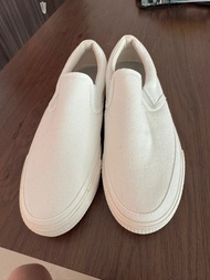 MUJI 無印良品 白色帆布鞋