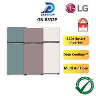 LG Refrigerator 2 Door Inverter 360L Fridge Peti Sejuk Peti Ais 2 Pintu Inverter Murah 冰箱 GN-B332PMGB GN-B332PBGB GN-B332PPGB