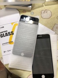 兩塊iphone 8plus 玻璃防窺mon 貼 玻璃膜 兩塊