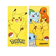 【ONEDER旺達】寶可夢皮卡丘純棉童巾 毛巾 大浴巾