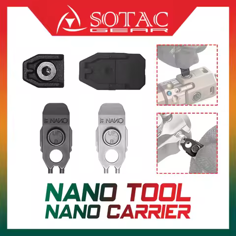 Multitool with NANO Carrier Compact Optic Adjustment Tool Flat Head Mini Maintenance Tool Fit for Pi