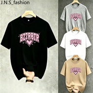 Streetwear Oversized T-shirt Retro Graffiti "BUZZER BEATER" Print Tee Unisex Breathable Daily wear