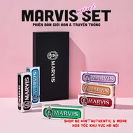 Marvis Mini Set 25ml premium toothpaste set, Marvis Limited, Marvis Tea Collection - Italian product