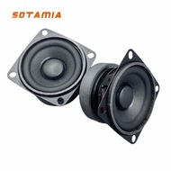 SOTAMIA 2PCS 2 Inch Full Range Speaker 52mm Subwoofer 4 Ohm 10W Bluetooth Speaker Home Theater Sound