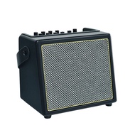 30W Portable Acoustic Guitar Amplifier Amp BT Speaker with Microphone Input Supports Volume Bass Con