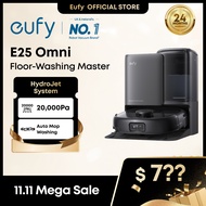 eufy by Anker Robot Vacuum Cleaner E25, 20,000 Pa Turbo Suction Power All-in-One Station