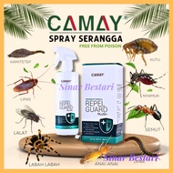 Camay Repellent Spray Kamitetep Ubat Kutu Semut Lipas Ulat Dinding Natural Insect Kepala Rambut Head